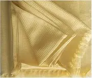 Yuktha Eternal Cotton Bath Towel Yellow Color (Pack of 3)(76cm X 152cm)
