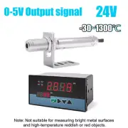 24V 0-5V Non-contact Infrared Thermometer Sensor Temperature Tool W/ Controller