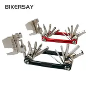 Bicycle Hex Screwdriver Chain Remover Road Bike Spoke Wrench Multi Folding Tool