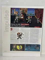 Scott Pilgrim Vs The World video game Magazine Article print ad wall art