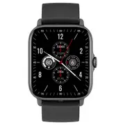 T12 Smartwatch 1.81'' Large Screen Sports Heart Rate Blood Oxygen Sleep Monitoring Bluetooth Calling - Black