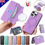 Detachable Leather Wallet Case Cover For iPhone 16 16e 15 14 13 12 11 Pro Max XR