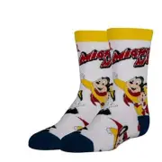 Mighty Mouse Crew Socks - KIDS - (Size 1-5) By OOOH YEAH