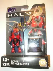 Brand NEW Mega Construx Halo Heroes Series 18 Sangheili Honor Guard new on card