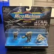 ✨1995 STAR WARS Micro Machines Space - HOTH 3 PACK COLLECTION IVNEW!