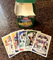 1990 FLEER FOOTBALL UPDATE SET OF 120 NM-MINT