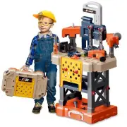 Kids Tool Bench - Kids Tool Set with Electric Toy Drill and Realistic Tools78...