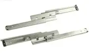 (5 Pack) Side Mount Drawer Slide - 20 inch - Zinc Plated - Full Extension with