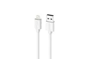 Moki USB-A to MFi Certified Lightning SynCharge Cable 1 Meter Classic White
