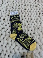 Primitives by Kathy Socks “I Teach What’s Your Superpower” Teacher Gift Unisex