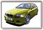 FRIDGE MAGNET - BMW E46 M3 GRAPHIC CAR ART - 3 series - Large