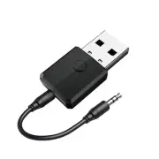 USB Bluetooth 5.0 Transmitter Receiver, 4-in-1 Mini Wireless Audio Adapter, 3...