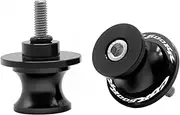 Stand Screws Motorcycle Accessories M8 Swingarm Sliders Spools Stand Bobbins for Honda CBR 600 RR CBR 600RR CBR600rr 2003 2004 2005 2006 2007 for Everyone (Color : Black)