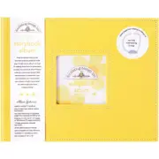 Doodlebug Storybook Album 8"X8" Bumblebee