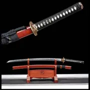 Full Tang Handmade Folded Steel Japanese Samurai Katana Sword Real Sharp