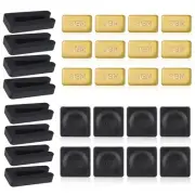 8 Sets Ceiling Fan Blade Balancing Kit Including Metal Self-Adhesive Gold4654
