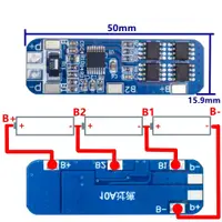 在飛比找蝦皮購物優惠-3s 12V 18650鋰電池充電器板10A BMS 10.