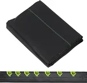 Landscape Fabric Heavy Duty | Grass Control Garden Fabric - Sturdy Black Grass Barrier Mat for Underlayment, Commercial Driveway, Landscaping