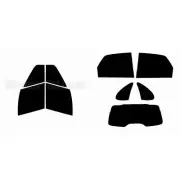 For Renault Megane Scenic MPV 1999-03 Full Pre Cut Window Tint Kit Front & Rear