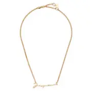 [Jacquemus] Jacquemus Logo-lettering Necklace ONE SIZE GOLD