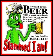 THE CAT IN THE HAT I WOULD DRINK BEER BEER FRIDGE LOCKER MAN CAVE MAGNET