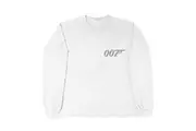 James Bond 007 Unisex Long Sleeved T-Shirt: Goldeneye Japanese Poster (Back Print)