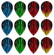 5 New Sets Harrows Fire Pear Dart Flights – Ships w/ Tracking - Select Color