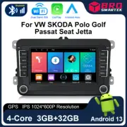 3GB+32GB Brogotek RCD330 Plus CarPlay Android 13 Auto Car Radio For VW Golf Mk6