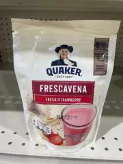 Frescavena Quaker Brand (Strawberry Flavor) 3 bags 11.1oz ea (0 Sat Fat)