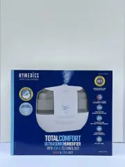 HoMedics TotalComfort Ultrasonic Humidifier with UV-C Technology Warm Cool Mist