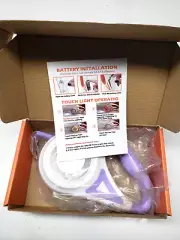 Dog retractable 16ft leash with LED 3 in one Light, Leash, flashing colors