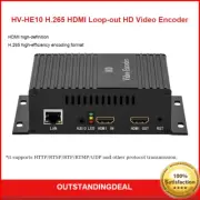 HV-HE10 H.265 HDMI Loop-out HD Video Encoder Live Streaming Encoder Recording ot