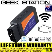 OBDII OBD2 WiFi Car Engine Diagnostic Code Reader Scan iPhone Android ELM327