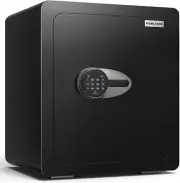 BONANO Fireproof Safe Box, 2.0 Cub Home Safe Fireproof Waterproof with Mute Func