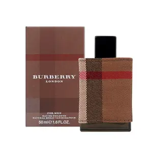 【BURBERRY 巴寶莉】 倫敦男性淡香水(50ml)