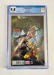 SAVAGE WOLVERINE #1 MILE HIGH COMICS J. SCOTT CAMPBELL VARIANT CGC 9.8 MARVEL