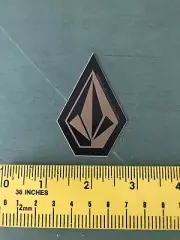 volcom sticker Gold