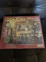 Joan Steiner’s Look-Alikes Soda Shop 14”x18” 500 Pc Puzzle By Briarpatch