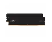 Crucial Pro 48GB (2x24GB) DDR5 UDIMM 6000MHz CL48 Black Heat Spreader Support Intel XMP AMD Ryzen for Desktop PC Gaming Memory