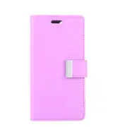 iPhone 13 Mini Compatible Case Cover With Premium Rich Diary - Purple