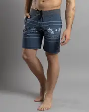 [Skylark] Skylark Men's White Cap Board Shorts in Navy Size 38 38 Navy