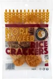 Spiral Crunchy Nori Rice Crackers G/F 50g