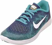 [Nike] Kid's Free RN 2017 GS, Binary Blue/White-Turbo Green