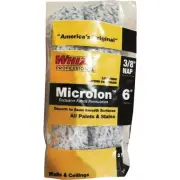 Whizz Microlon 6 In. x 3/8 In. Specialty Roller Cover (2-Pack) 78016 Whizz
