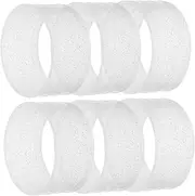 Professional Tennis Racket Grip Protector 6pcs Overgrip Protector Grip Rings for Racket Handling