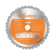 Power Tools RAGE230BLADE Multi-Material TCT Blade For Saws, Cuts Mild Steel, ...