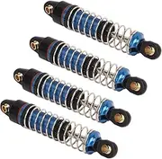 RC Dampers, RC Car Shock Absorbers Aluminum Alloy 4pcs Upgrade Parts for 1/18 RC Car (Blue)