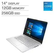 HP 14" Laptop i5-1135G7 12GB RAM 256GB SSD Backlit kb 14-dq2035cl