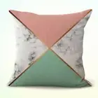 marble geometric cushion cover dining chair cushion covers