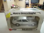 Burago Matra Simca Bagheera 1/24 Diecast car in Box!!
